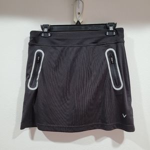 Black Women's Size Med Callawy Golf Skirt